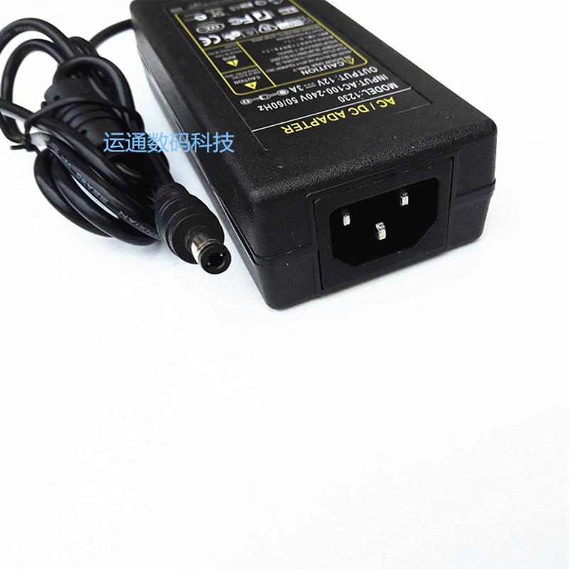 AC/DC ADAPTER 12V3A液晶显示器电源适配器台式电脑12伏3安充电线 - 图2