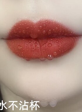 李佳琪不易沾杯不易掉色肉桂奶茶豆沙口红雨衣素颜唇釉显白防水
