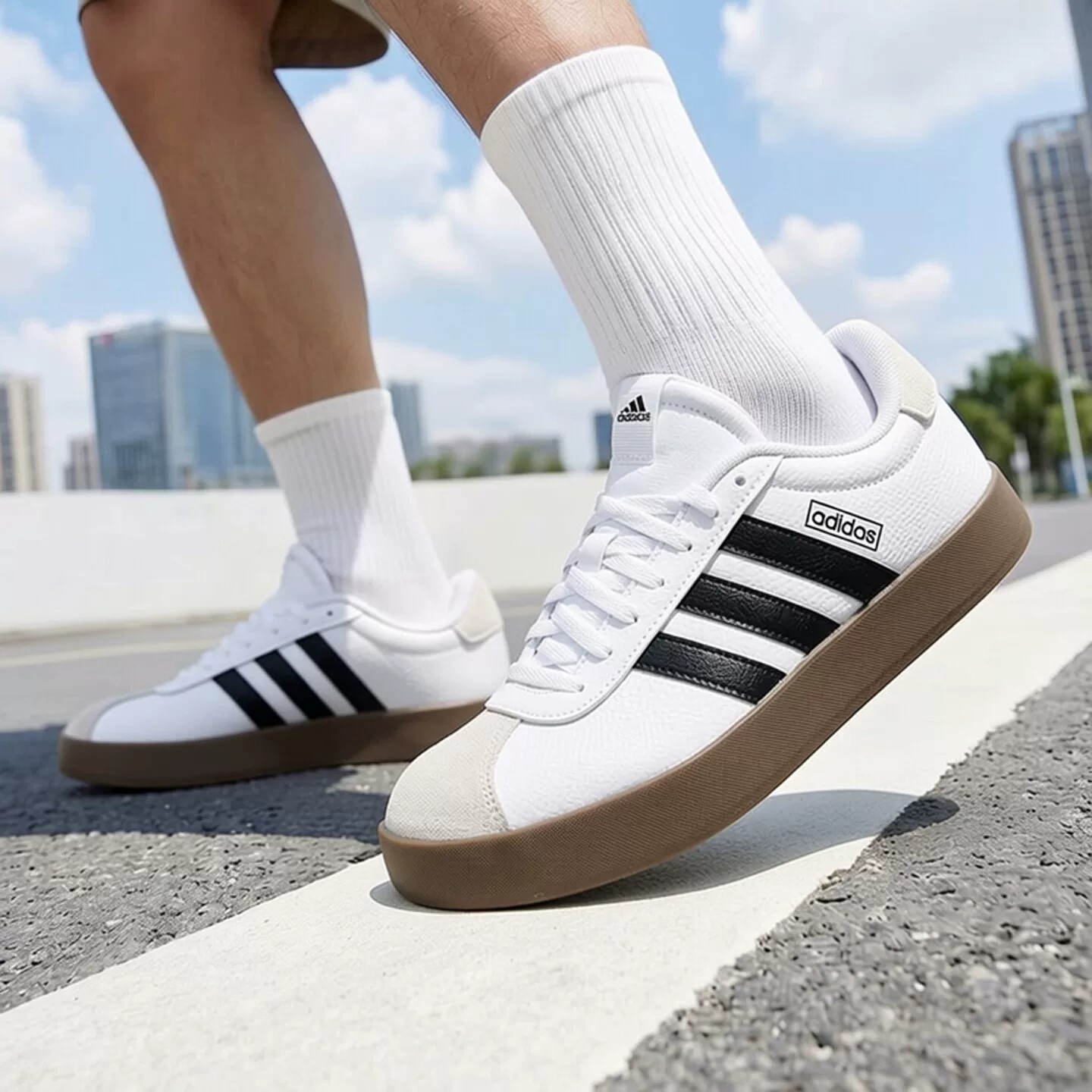 Adidas阿迪达斯男鞋女鞋运动鞋夏季新款T头休闲鞋低帮小白鞋板鞋