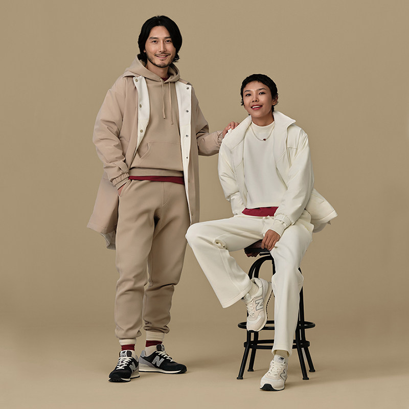 New Balance官方正品男女鞋龙年新年限定nb574耐磨复古运动休闲鞋 - 图1