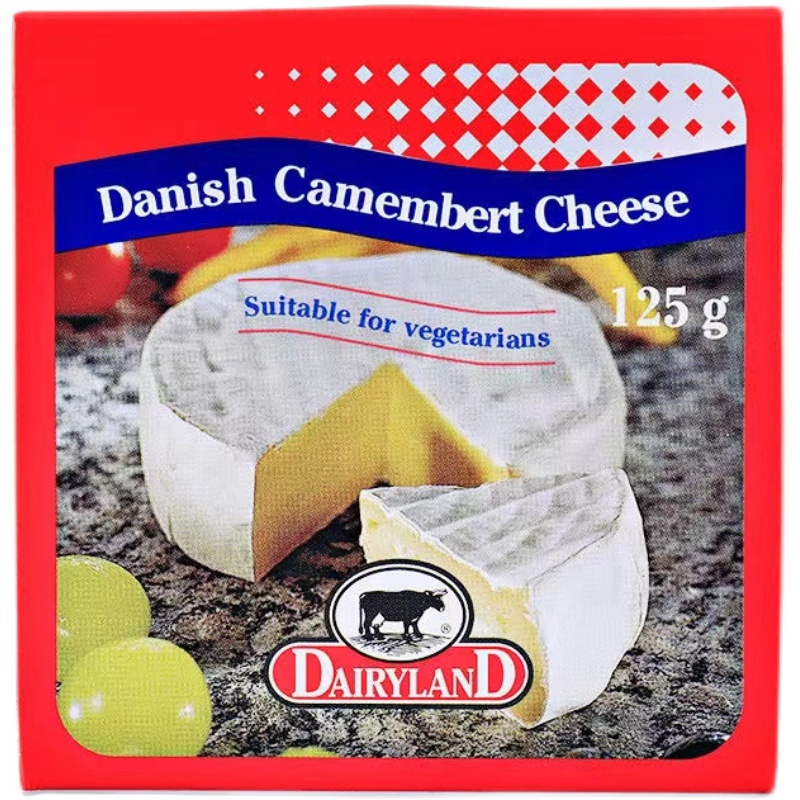 琪雷萨金文奶酪 小布里干酪 即食 125g Camembert cheese - 图0