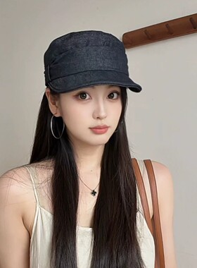 高品质牛仔平顶帽鸭舌帽