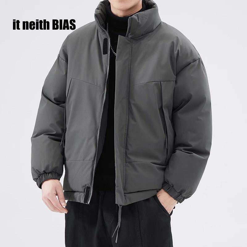 it neith BIAS美式简约棉衣男秋冬款休闲棉服百搭面包服保暖外套,淘宝优惠券,粉丝福利购,淘宝优惠卷