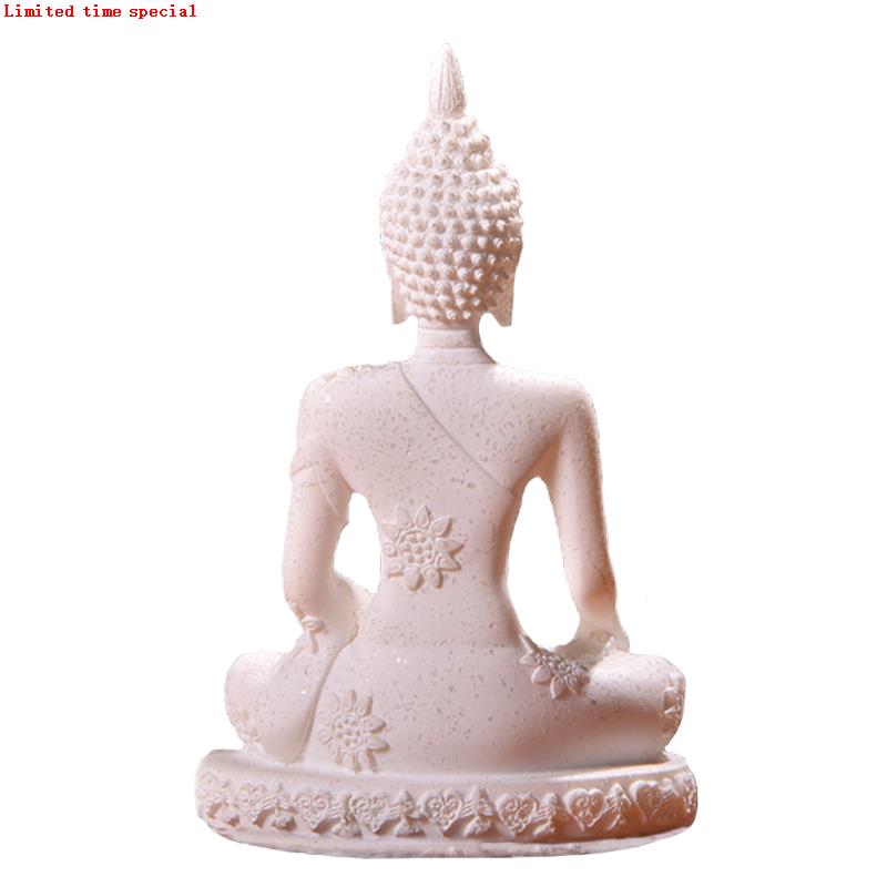 16 Style Miniature Buddha Statue Nature Sandstone Fengshui T - 图1