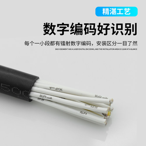 控制电缆线 铜芯 多芯信号线通信ZC-KVVR12 16 20 24 30 37芯国标 - 图2