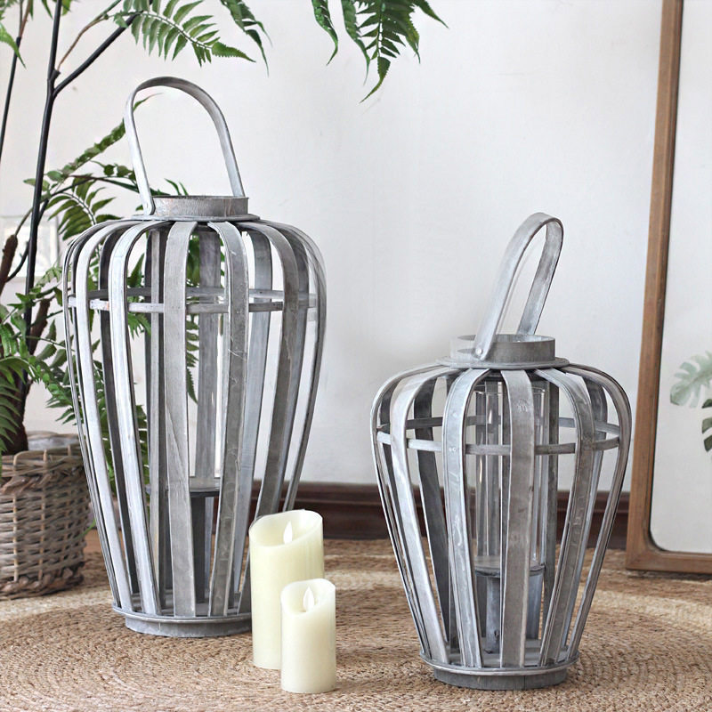 复古风灯手提落地烛台花园庭院摆件民宿咖啡厅个性装饰工艺品欧式,淘宝优惠券,粉丝福利购,淘宝优惠卷