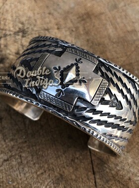 mthill闪电图腾navajo风格手镯