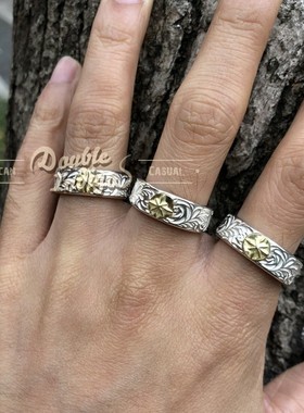 mthill双面唐草日本手打18k点金