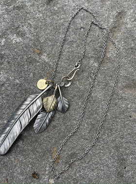 925银双规格DIY弹簧扣银制项链