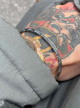 特殊棱形复古印第安图腾手镯