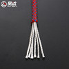 6mm knot-grabbing practice little red school bag bag with the same auxiliary rope