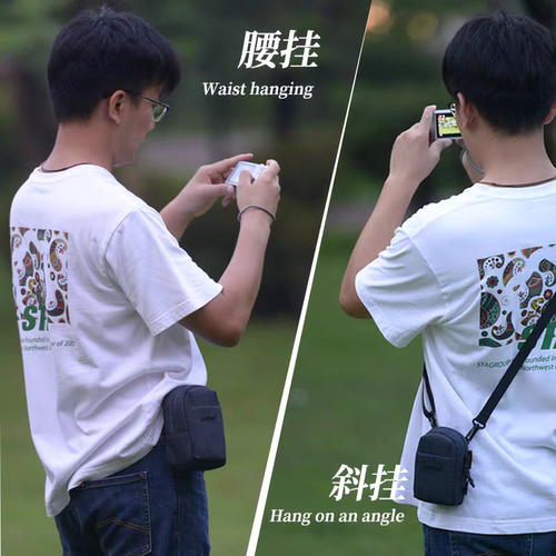 Yeud新款数码收纳包用于大疆dji运动相机黑卡佳能索尼松下保护包 - 图2