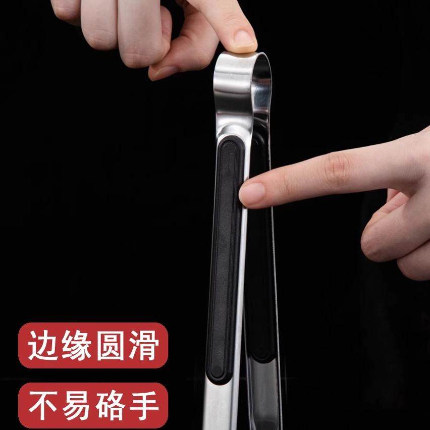 韩式烤肉夹子不锈钢烧烤夹牛排夹自助餐烤肉夹加长商用厨房食品夹,淘宝优惠券,粉丝福利购,淘宝优惠卷