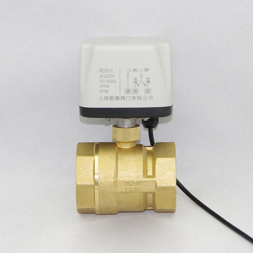 电动二通阀球阀空调风机盘管控制阀DN20 25 32 40 50DC24V12V220V - 图3