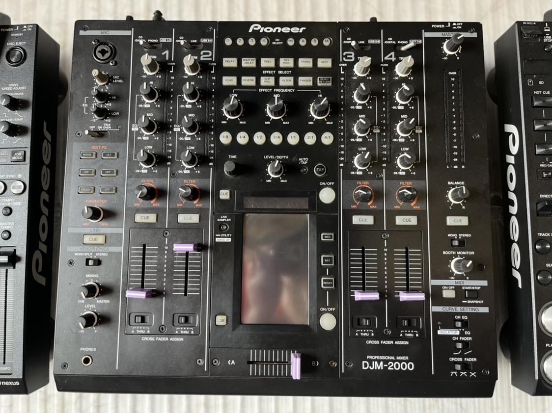 先锋打碟机2000套装 cdj2000nexus djm2000 混音台 大屏波纹显示. - 图2