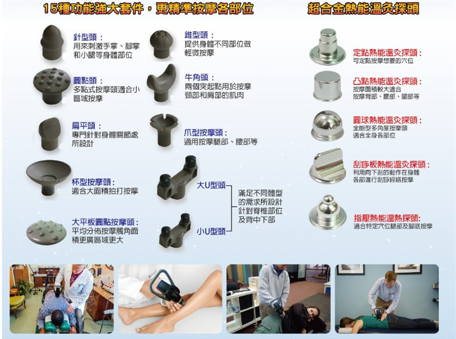 台湾原装进口DMS深层肌肉按摩器筋膜仪按摩枪工具经络松解A-889 - 图1