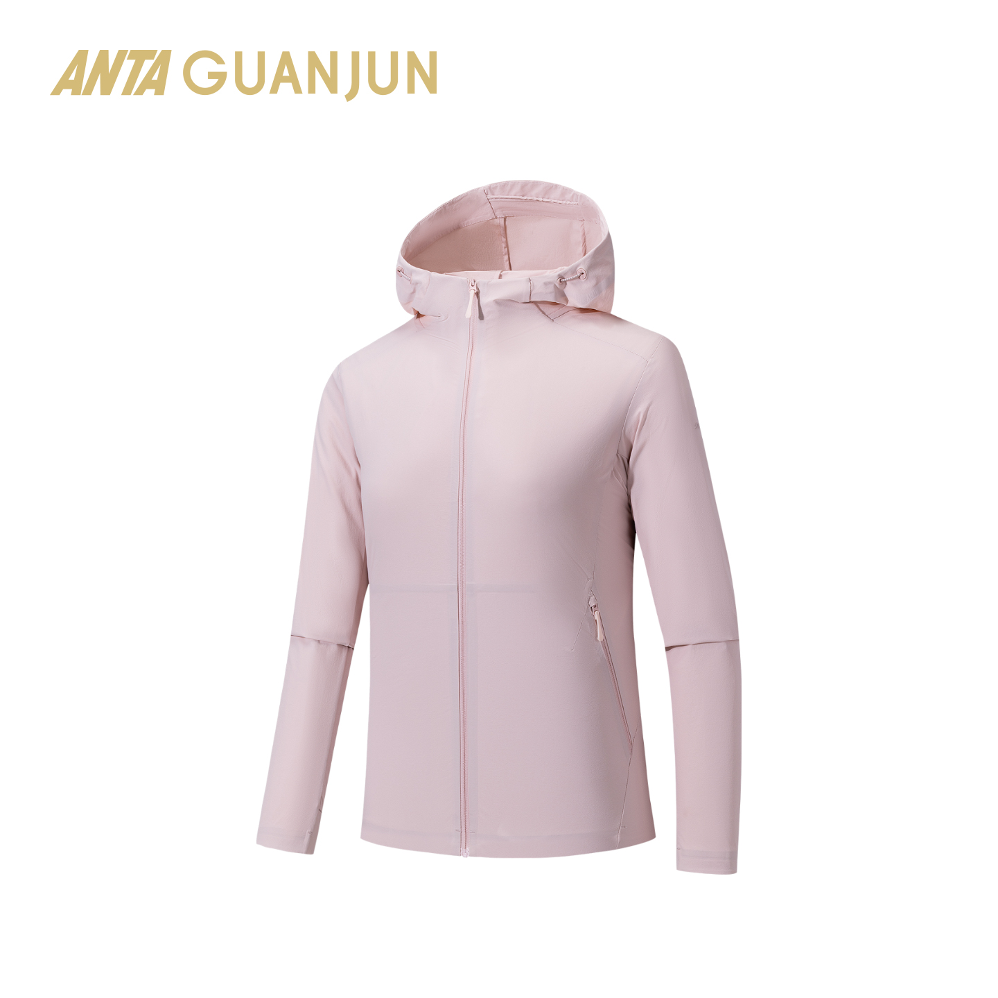 安踏冠军户外系列 | 徒步露营防泼水防风女梭织运动上衣162530616 - 图0