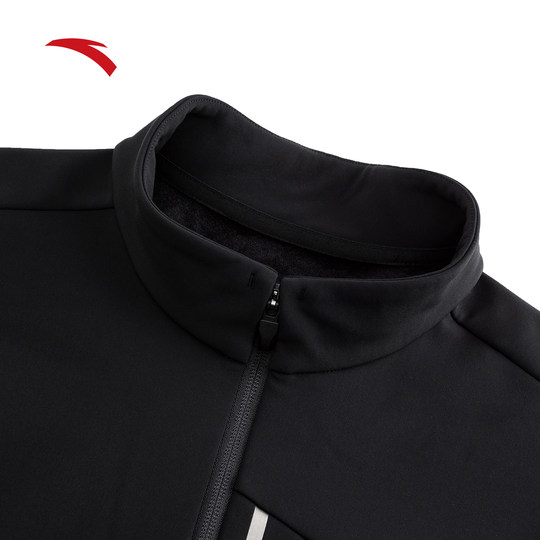 ANTA легкий теплый бархатный мужской вязаный спортивный топ