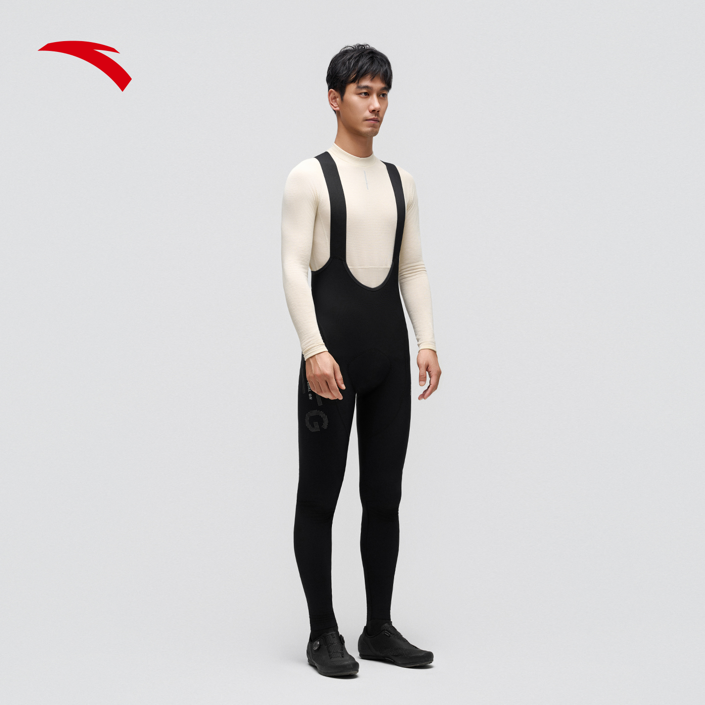 安踏×GRC联名丨羊毛打底保暖长袖t恤男冬季新款公路自行车骑行服 - 图1