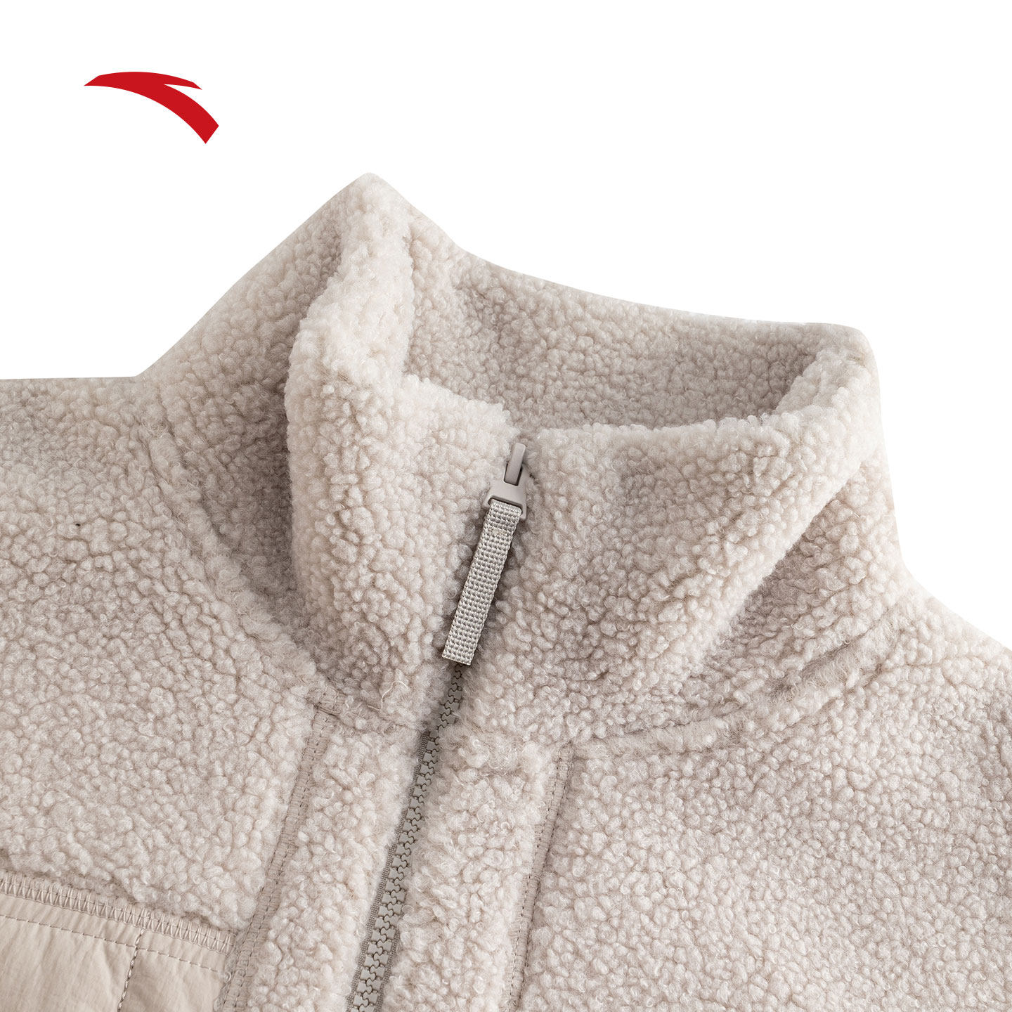 安踏立领羊羔绒外套男士冬季新款宽松加厚保暖运动上衣152548723,淘宝优惠券,粉丝福利购,淘宝优惠卷