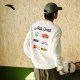 ANTA ເສື້ອ sweatshirt ພິມ trendy pullover ເທິງ sweater