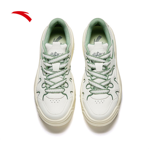 安踏波浪鞋丨厚底增高板鞋女冬季潮流面包鞋百搭软底舒适运动鞋子 - 图3