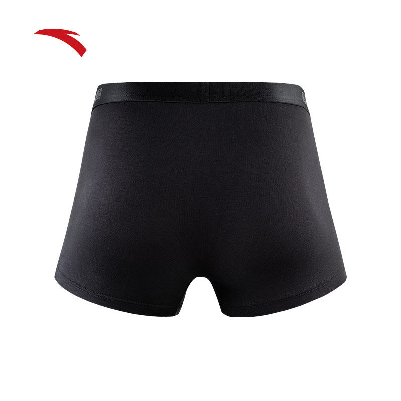 安踏运动内裤男跑步健身训练吸湿排汗亲肤红色黑色中腰底裤平角裤,淘宝优惠券,粉丝福利购,淘宝优惠卷