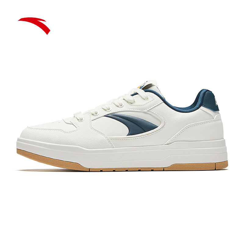 安踏好事发生 月影丨新年潮流撞色板鞋男马年红色运动鞋112618016,淘宝优惠券,粉丝福利购,淘宝优惠卷