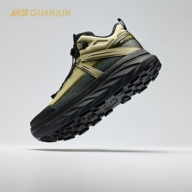 ANTA Champion Kaishan V2丨Mid-top outdoor hiking-large cotton warm and comfortable thickened non-slip sports outdoor shoes