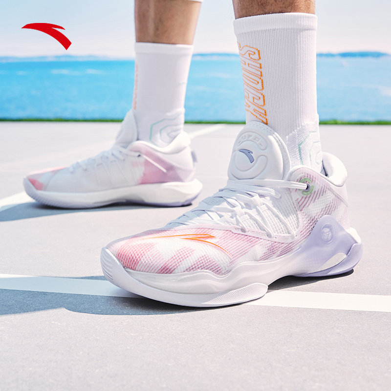 安踏天际丨男2023新款室内外篮球鞋 安踏网店篮球鞋