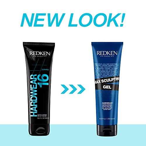 Redken Max Sculpting Gel | For All Hair Types | Super Strong - 图0