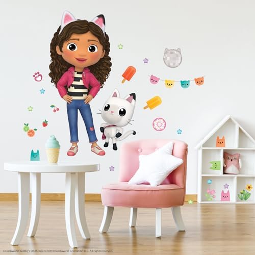 RoomMates DreamWorks Gabby's Dollhouse Character Giant Wall - 图0