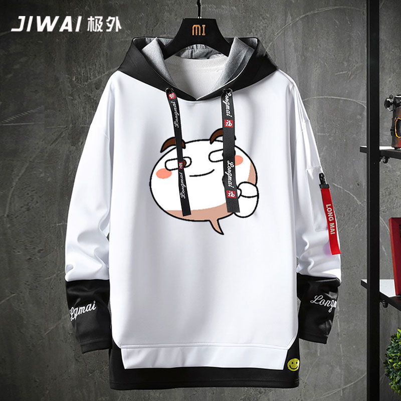 火影忍者手游决斗场表情动漫帽衫 极外卫衣