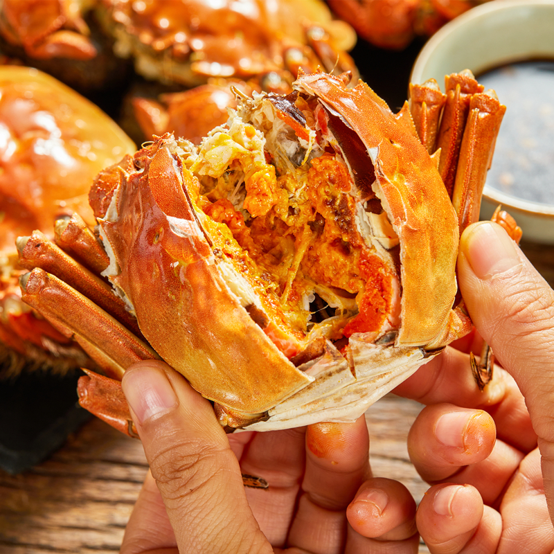 活蟹6只苏州大闸蟹阳澄鲜活大螃蟹公蟹5两母蟹4两中秋大蟹礼盒,淘宝优惠券,粉丝福利购,淘宝优惠卷