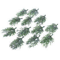 Christmas Digy Flower Ring Decoration Pine Berleaf Fresh Pine Branches Side Platinum Cypress Flowers Bouquet Festive Decorations Immortality Materials