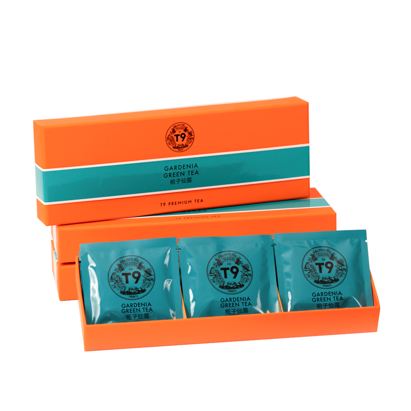 T9缤纷袋泡茶礼盒茶栀子仙露绿茶叶调味茶包热泡送礼12包装,淘宝优惠券,粉丝福利购,淘宝优惠卷