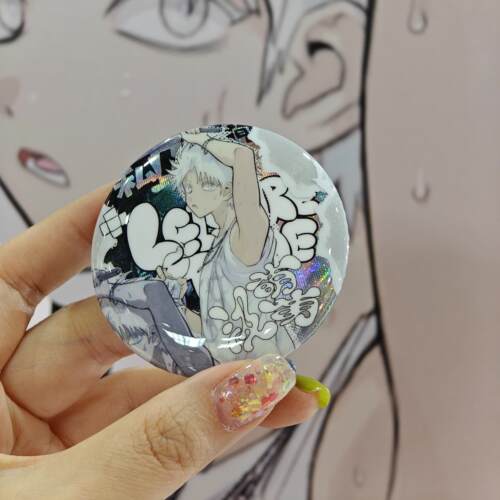 硬核一中私人时间周边吧唧戎朕也戎星野快看漫画官方正版 - 图2