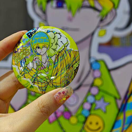 硬核一中私人时间周边吧唧戎朕也戎星野快看漫画官方正版 - 图3