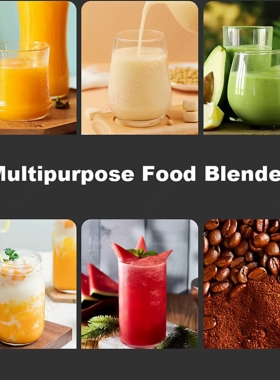 2.5L Electric Food Blender Professional Processor 2200W