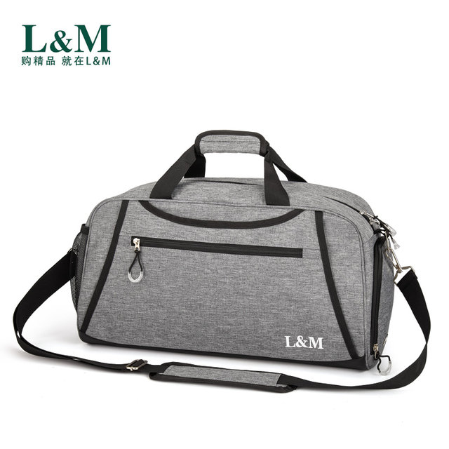 New fitness bag men's wet and wet separation training backpack swimming female hand luggage bag large -capacity travel bag