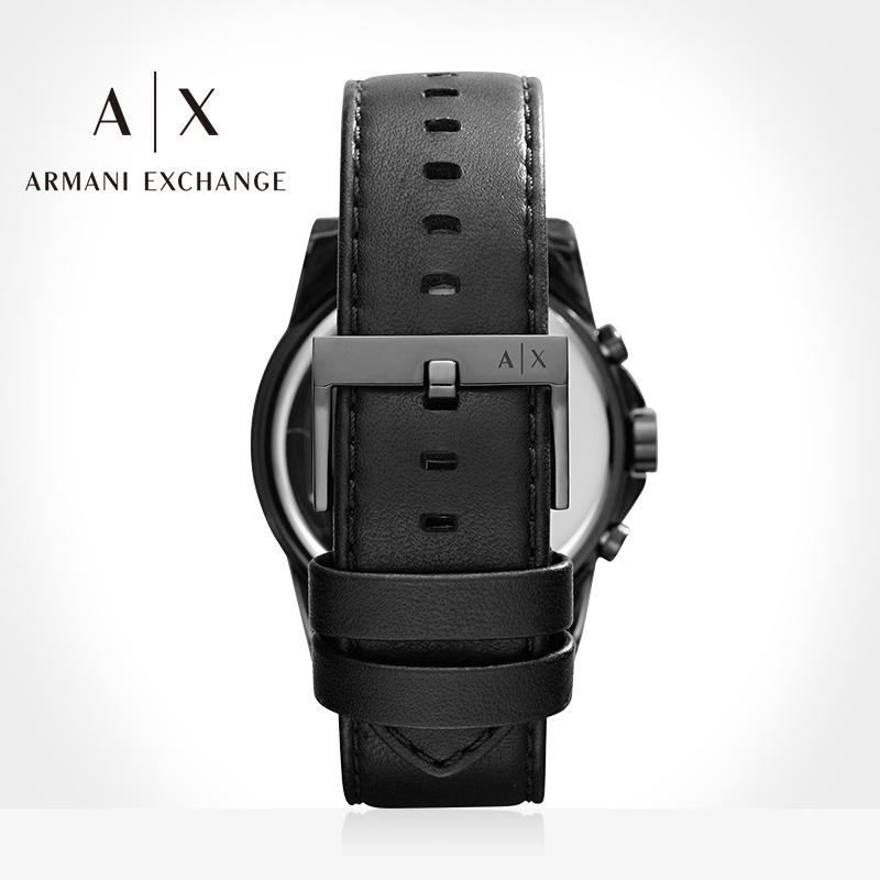 Armani Exchange阿玛尼黑武士钢铁之心腕表AX2098