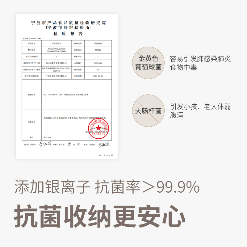 懒角落冰箱冷冻收纳盒保鲜盒食品级密封分装冻肉蔬菜食物储藏盒子