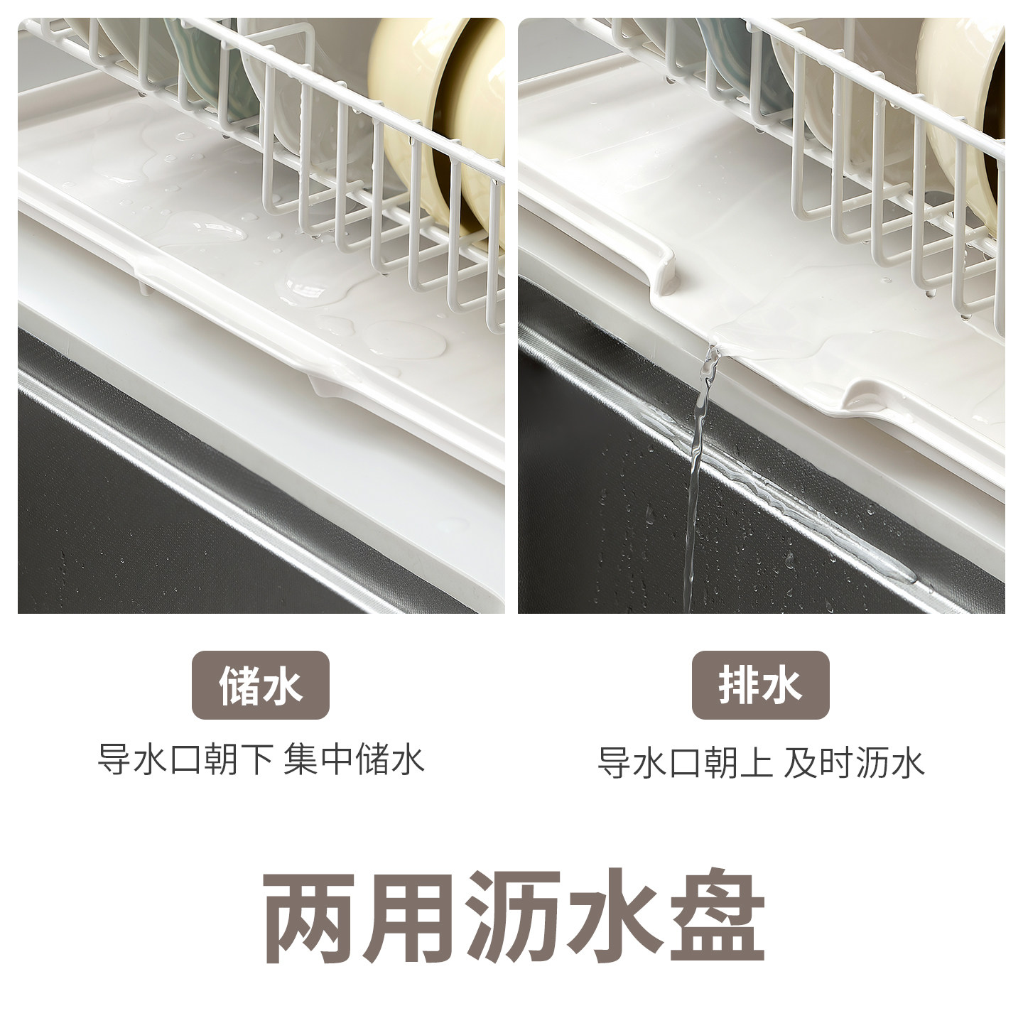 懒角落碗碟收纳架餐具放盘子沥水篮厨房置物架台面筷盒柜小型家用,淘宝优惠券,粉丝福利购,淘宝优惠卷