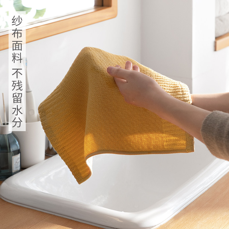 懒角落擦手巾挂式可爱家用卫生间擦手洗手毛巾吸水速干卡通擦手布_虎窝淘