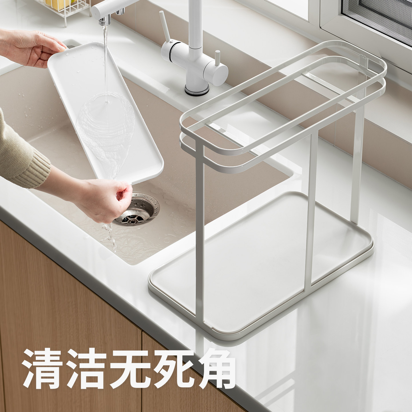 懒角落杯架收纳置物架水杯茶架子沥水架台面2026新款放置餐边柜桌,淘宝优惠券,粉丝福利购,淘宝优惠卷