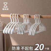 Sloth Corner No-Mark Clothes Hanger Anti-Shoulder Corner Clothes Hung Home Clotheshorse Clothes Hanger Sub Non-slip Wide Shoulder Clothes Brace Hooks