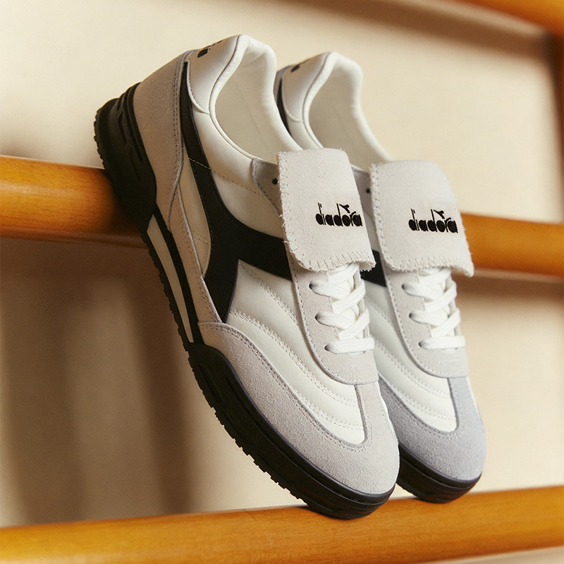 diadora/迪亚多纳德训鞋CHANT情侣时尚翻盖鞋舌皮革拼接休闲板鞋,淘宝优惠券,粉丝福利购,淘宝优惠卷