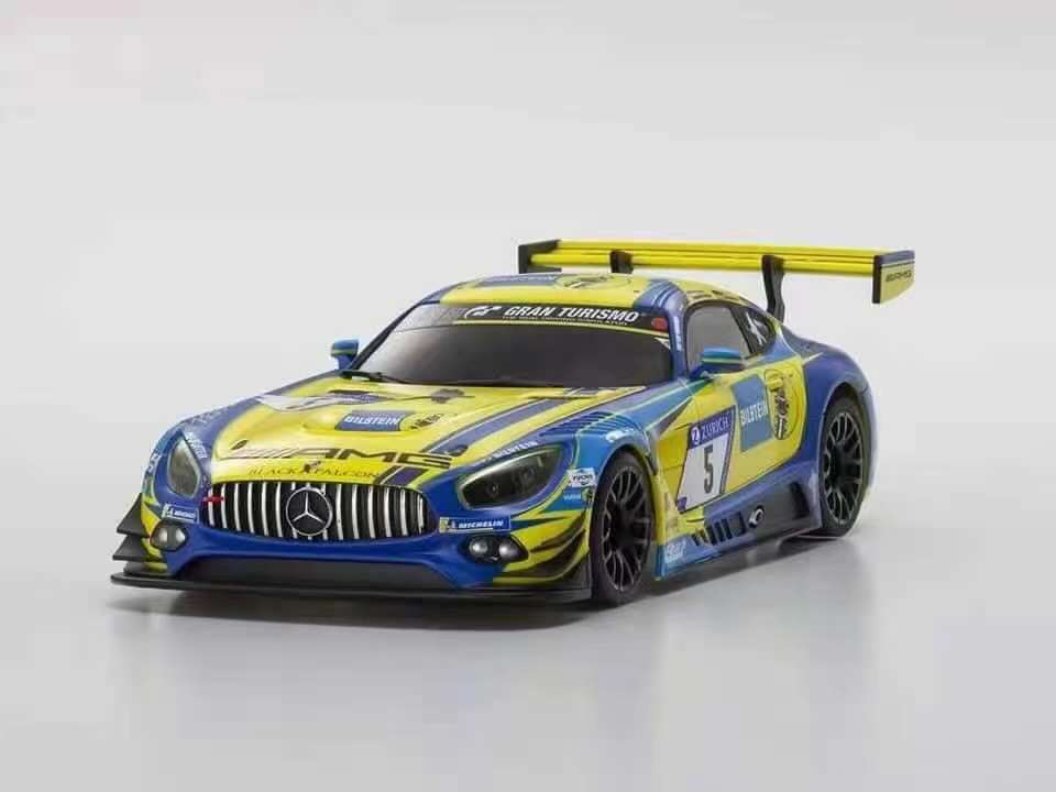 京商 Miniz 车壳 奔驰  AMG GT3 BILSTEIN 32338BLY【Mini速社】 - 图0