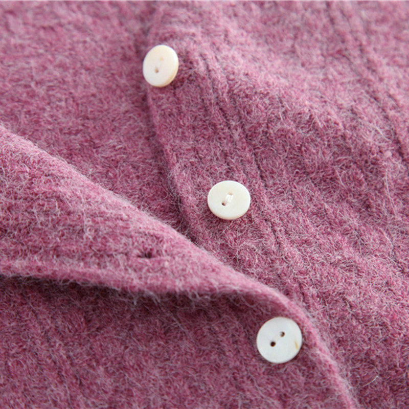 超短款高腰针织马甲外穿秋季小开衫 粟粉糖马夹