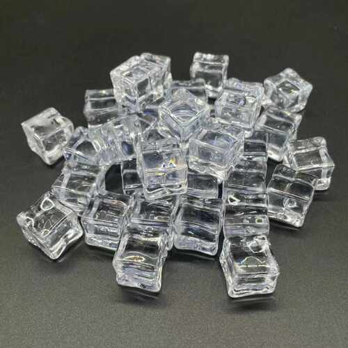 大号假冰块仿真拍摄道具亚克力透明水晶DIY手工配件鱼缸造景模型 - 图2